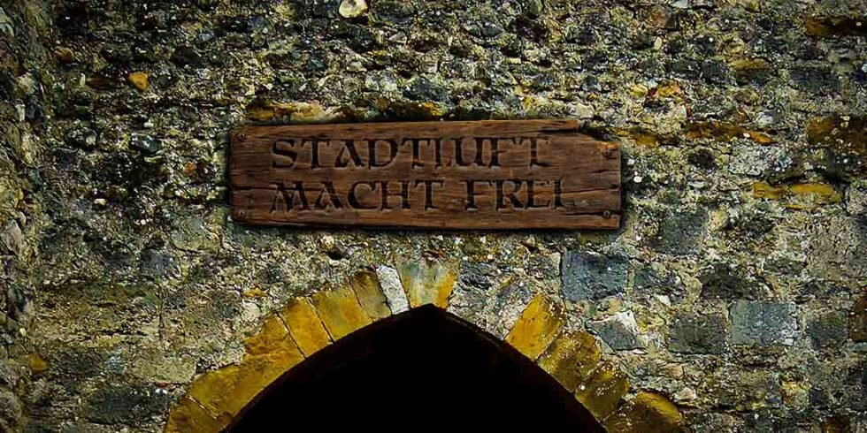 Was Bedeutet Stadtluft Macht Frei City air makes you free: How cities freed medieval people